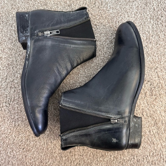 Frye | Shoes | Frye Carly Pebbled Leather Chelsea Ankle  Frye \